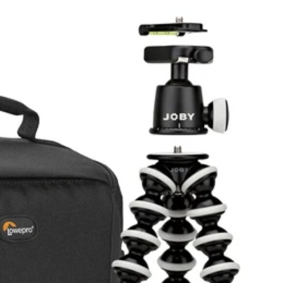 Lowepro Format 160 Camera Bag & Joby GorillaPod SLR-Zoom Tripod ballhead Kit New - Picture 3 of 3
